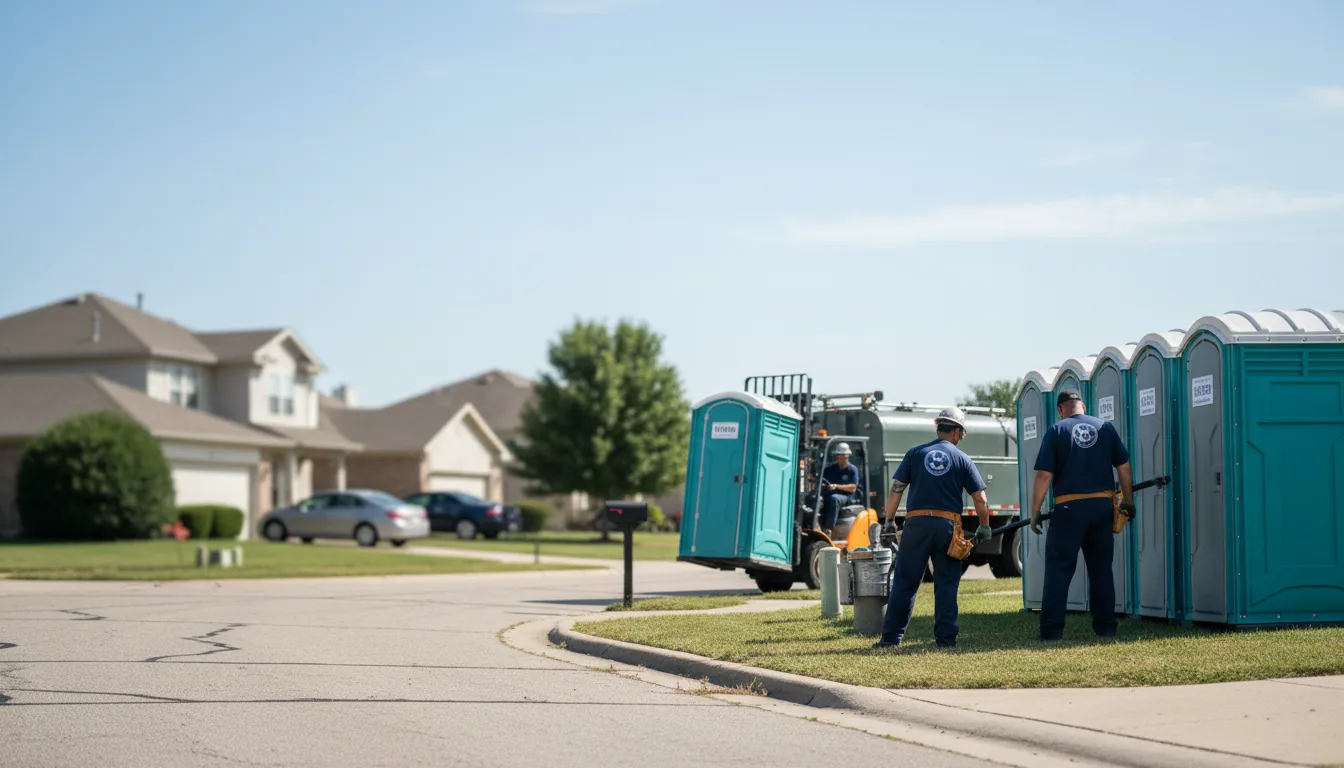 Porta Potty Rental in Vendor, AR near me